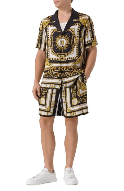 Шорты из вискозы BALMAIN, арт. FH1PA145/VI41, фото 2