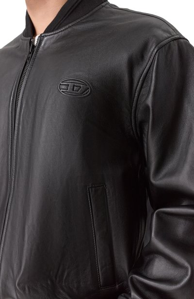 Кожаный бомбер DIESEL, арт. A20476/0PFAH, фото 5