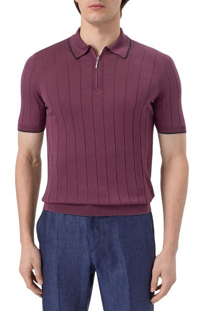 Шелковое поло GRAN SASSO, арт. 43128/23510, фото 3