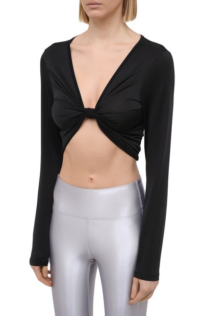 Топ HEROINE SPORT черного цвета по цене 7935 руб., арт. HS-2-117/H0LIDAY 20, фото 3 Топ HEROINE SPORT, арт. HS-2-117/H0LIDAY 20, фото 3