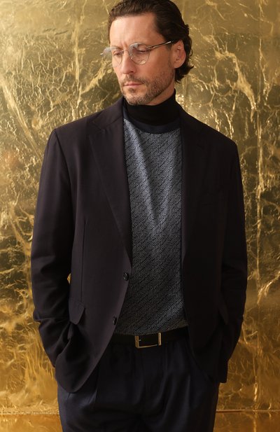 Пиджак из шерсти и шелка BRIONI, арт. RG9U0L/0AA92, фото 2