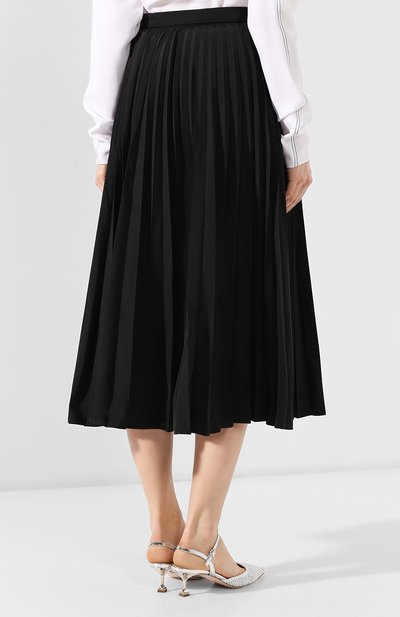 Юбка VALENTINO черного цвета по цене 225000 руб., арт. RB0RA4R04H2, фото 4 Юбка VALENTINO, арт. RB0RA4R04H2, фото 4