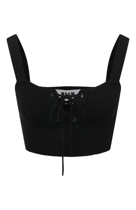 

Топ из вискозы MSGM, Чёрный