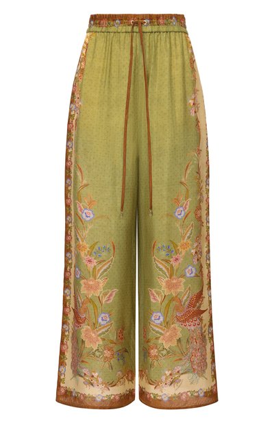 Женские шелковые брюки ZIMMERMANN, арт. 6251PSS262
