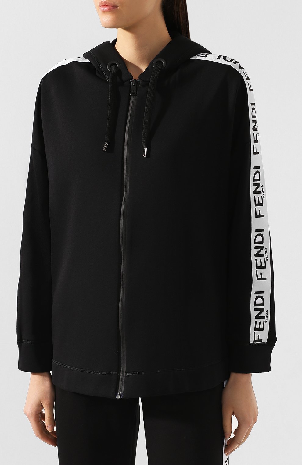 Хлопковая толстовка FENDI, арт. FAF081 A8WG, фото 3