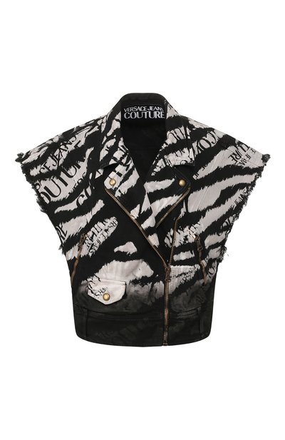 Женская джинсовая куртка VERSACE JEANS COUTURE, арт. C0HVB92D-VDM402/HRC5X