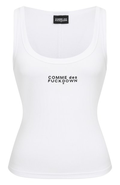 Женская хлопковая майка COMME DES FUCKDOWN, арт. CFABW01241