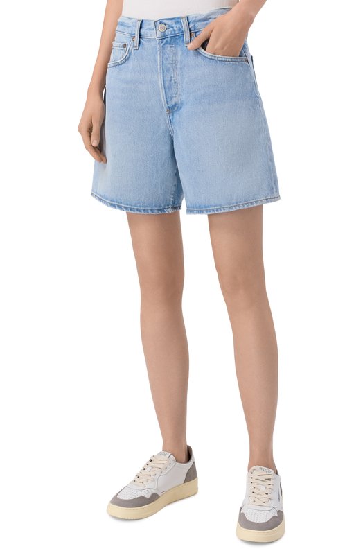 Джинсовые шорты Dame Agolde A2211810 Голубой  A2211810 Фото 3