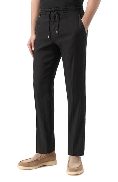 Брюки изо льна и вискозы STEFANO RICCI, арт. M1T3200283/LVI01S, фото 3