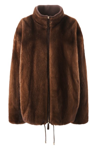 Женская шуба из норки MVST, арт. FTRBCK-Y406V/F1150