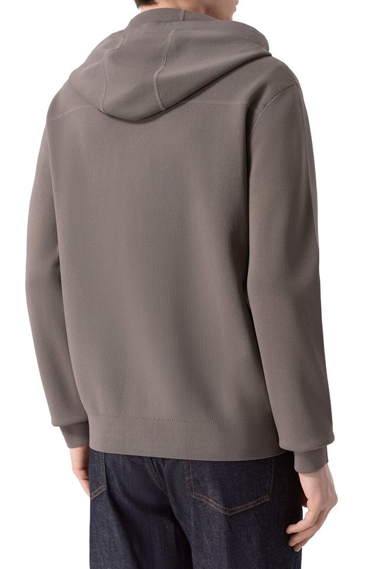 Толстовка из вискозы 12 STOREEZ 135816 Коричневый  135816 Фото 4