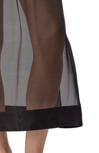 Юбка из шелка и хлопка MIDGARD PARIS, арт. SK8-SK-BK, фото 5