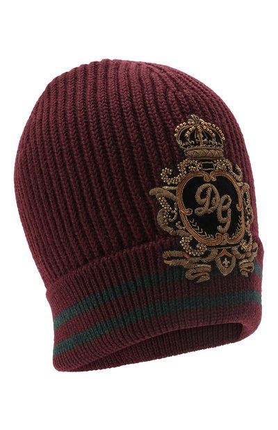 Шерстяная шапка DOLCE & GABBANA, арт. GX518Z/JBVF2, фото 1