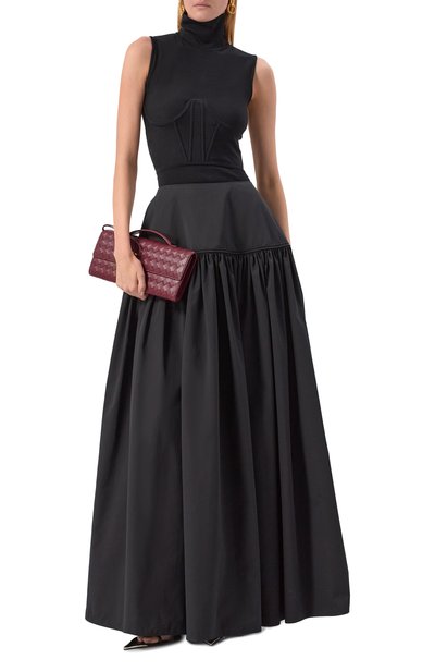 Хлопковая юбка ALAIA, арт. AA9J2336T611B, фото 2