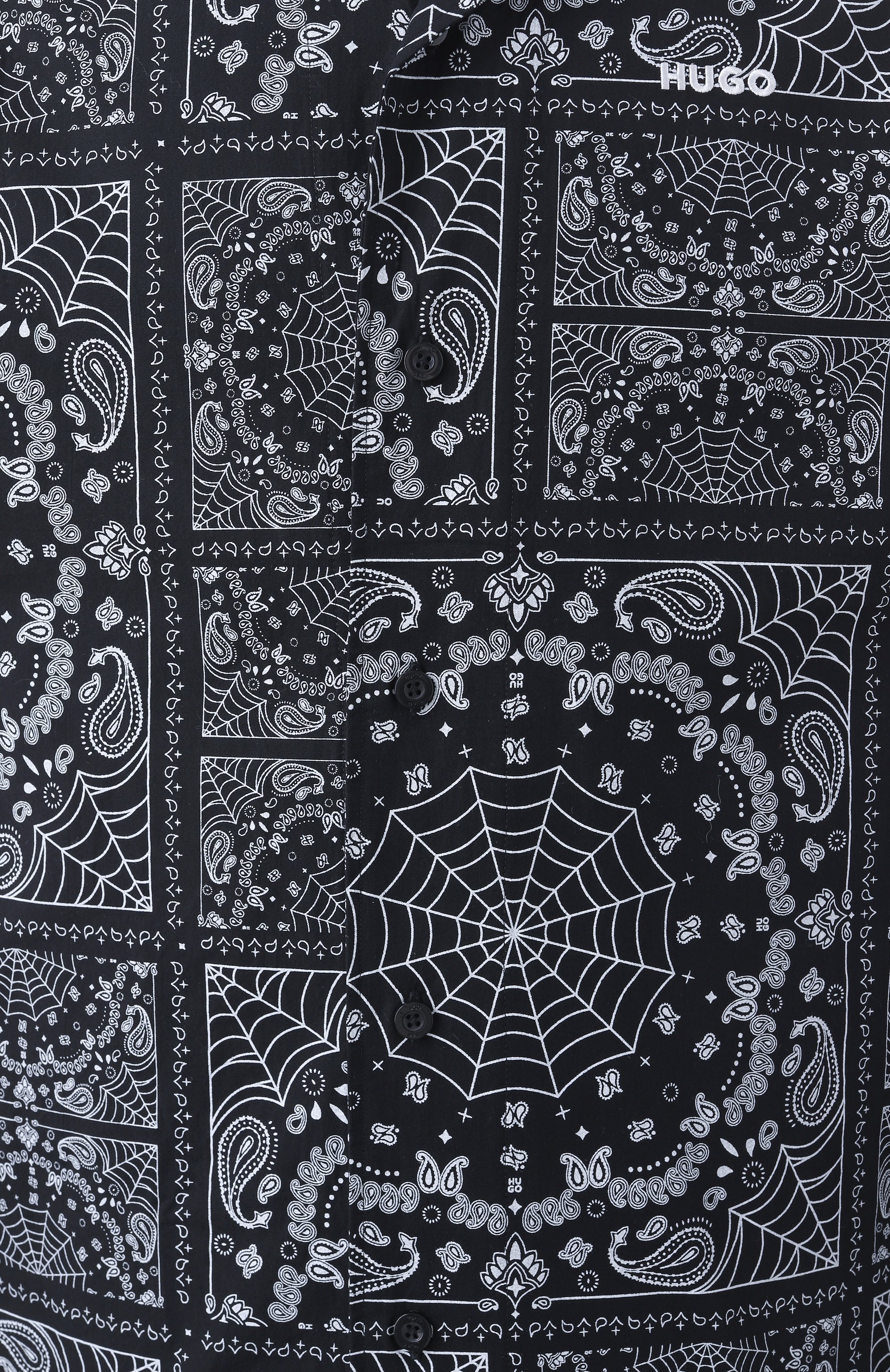 Хлопковая пижама HUGO, арт. 50535774, фото 9