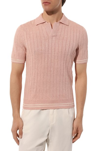 Поло изо льна и хлопка GRAN SASSO, арт. 23140/18624, фото 3