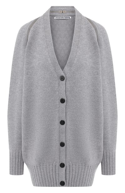 Женский шерстяной кардиган с молнией ALEXANDER WANG, арт. 1K493110K4