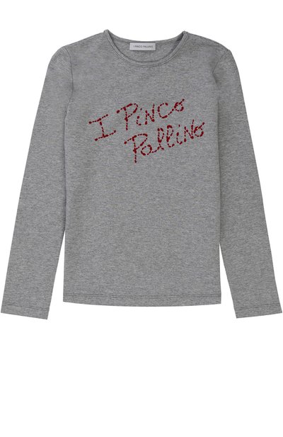 Лонгслив с принтом I PINCO PALLINO, арт. 1702126007/07535/8-10, фо то 1