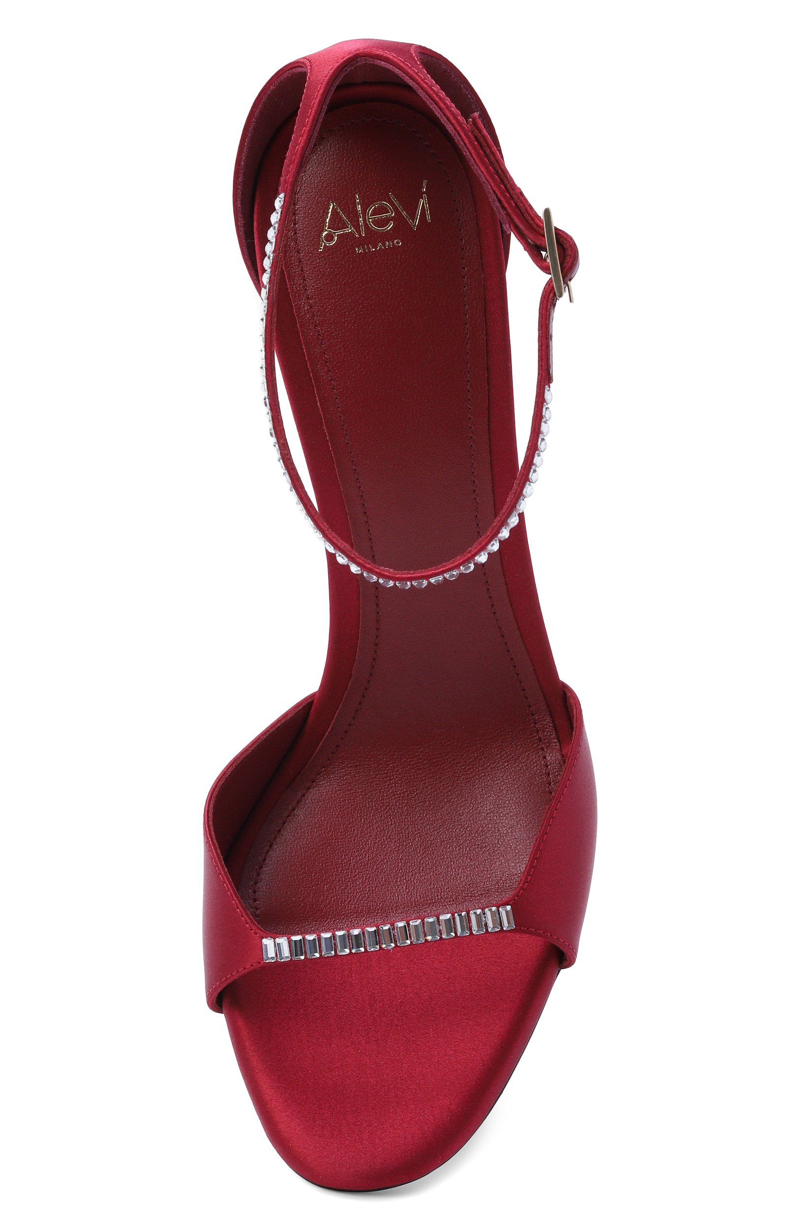 Атласные босоножки ninel xtal 110 ALEVI MILANO, арт. L27WC003.U.0222353/SATIN, фото 6