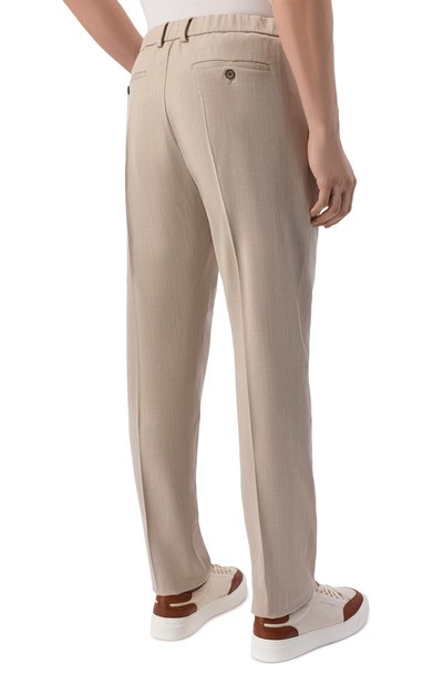 Брюки из шерсти и шелка PAUL&SHARK, арт. 26414073, фото 4