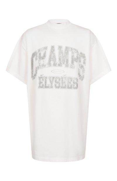 Хлопковая футболка BALENCIAGA, арт. 787349/TRVN1