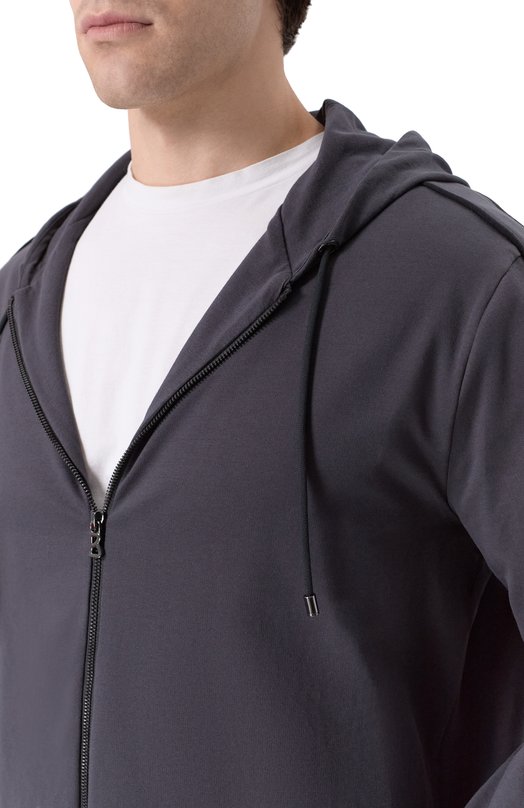 Хлопковая толстовка Bogner 88001908 Серый  88001908 Фото 5