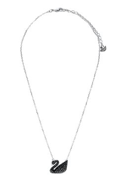 Женская кулон на цепочке iconic swan SWAROVSKI серебряного цвета, арт. 5347329 | Фото 1 (Региональные ограничения белый список (Axapta Mercury): Не проставлено; Нос: Не проставлено; Материал: Металл)