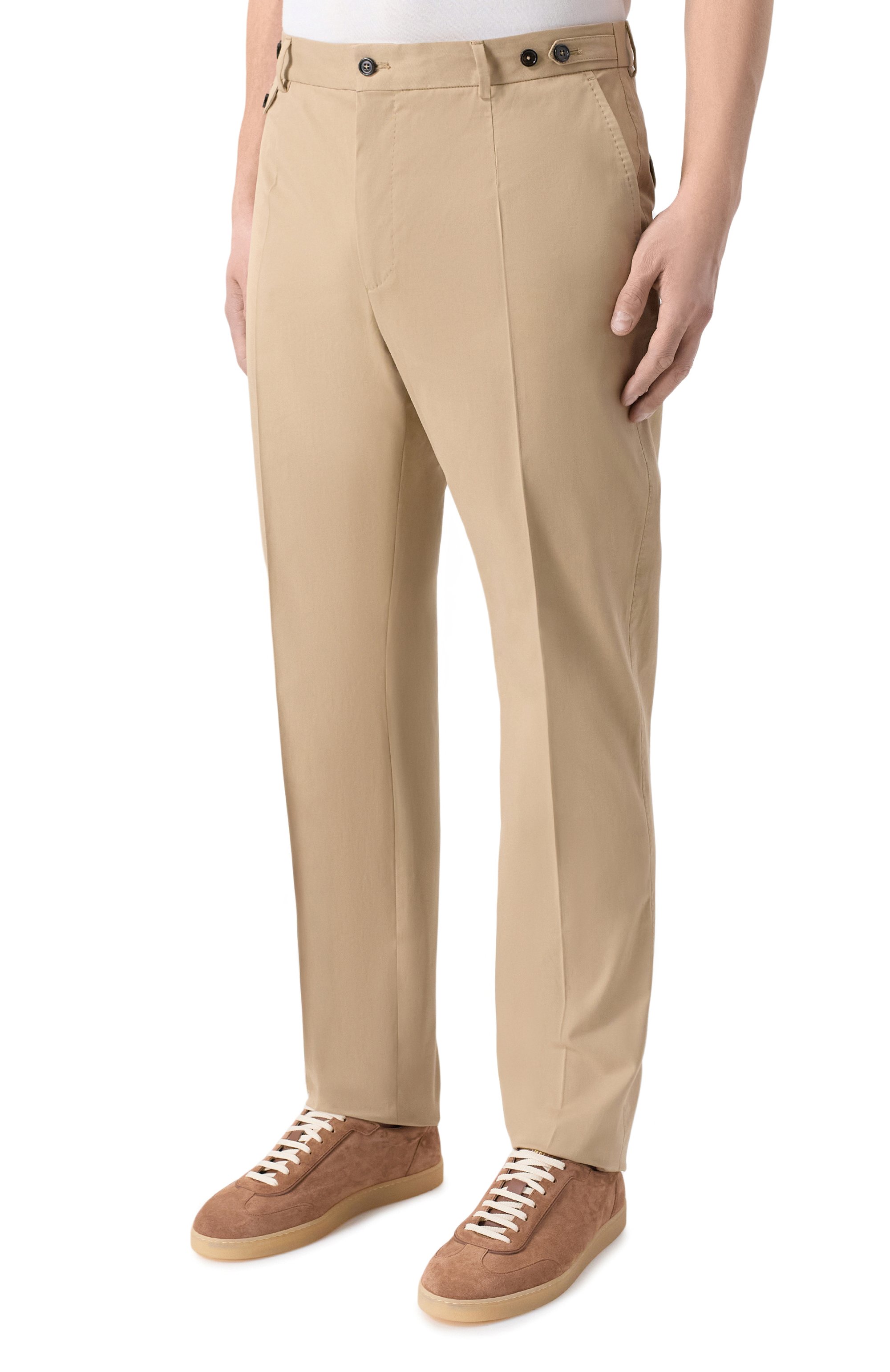 Хлопковые брюки DOLCE & GABBANA, арт. GP19VT/FUFJ9, фото 3