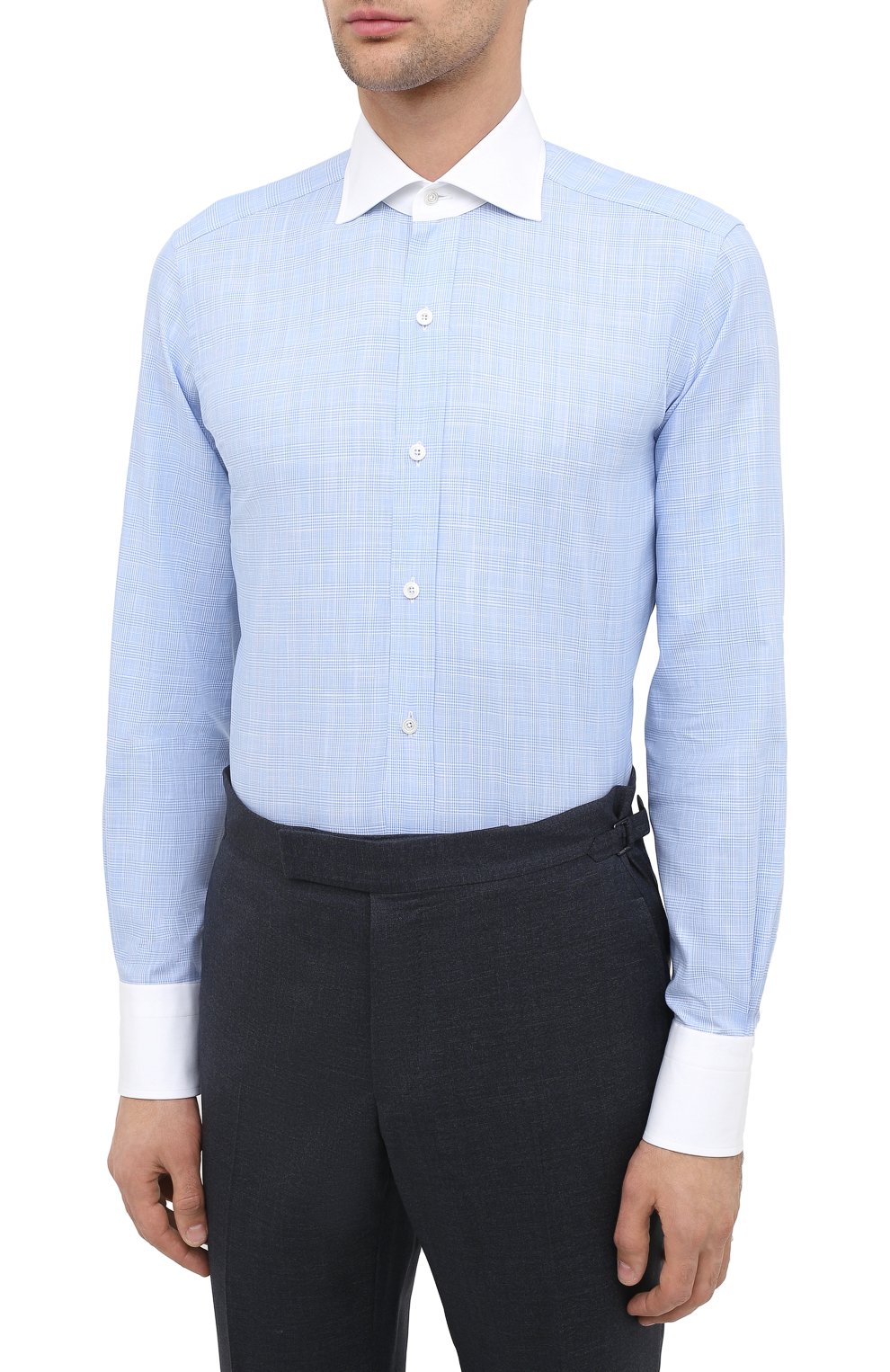 Хлопковая сорочка TOM FORD, арт. 8FT214/94SWAX, фото 3