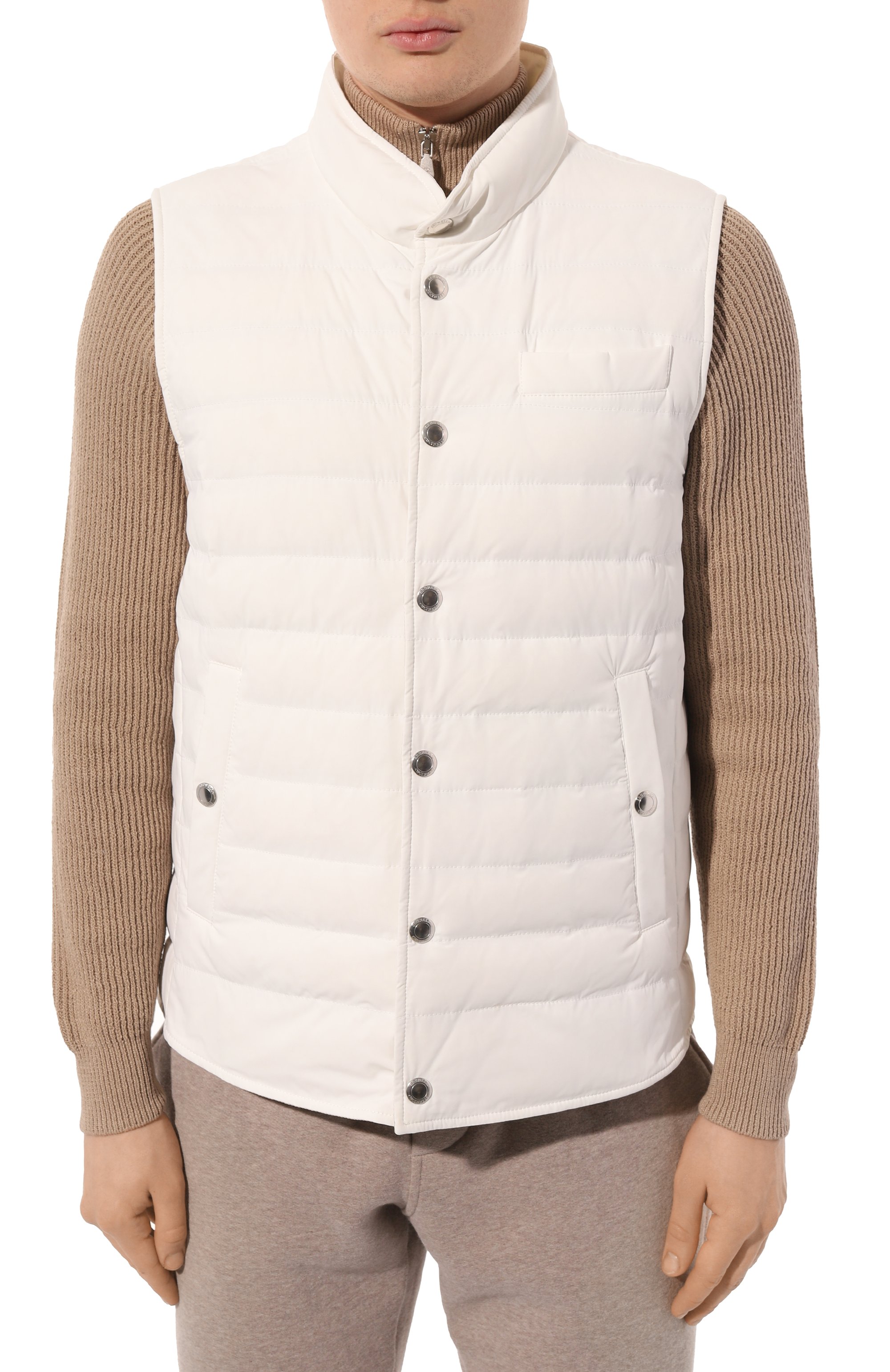 Пуховый жилет BRUNELLO CUCINELLI, арт. MM403B2217, фото 3