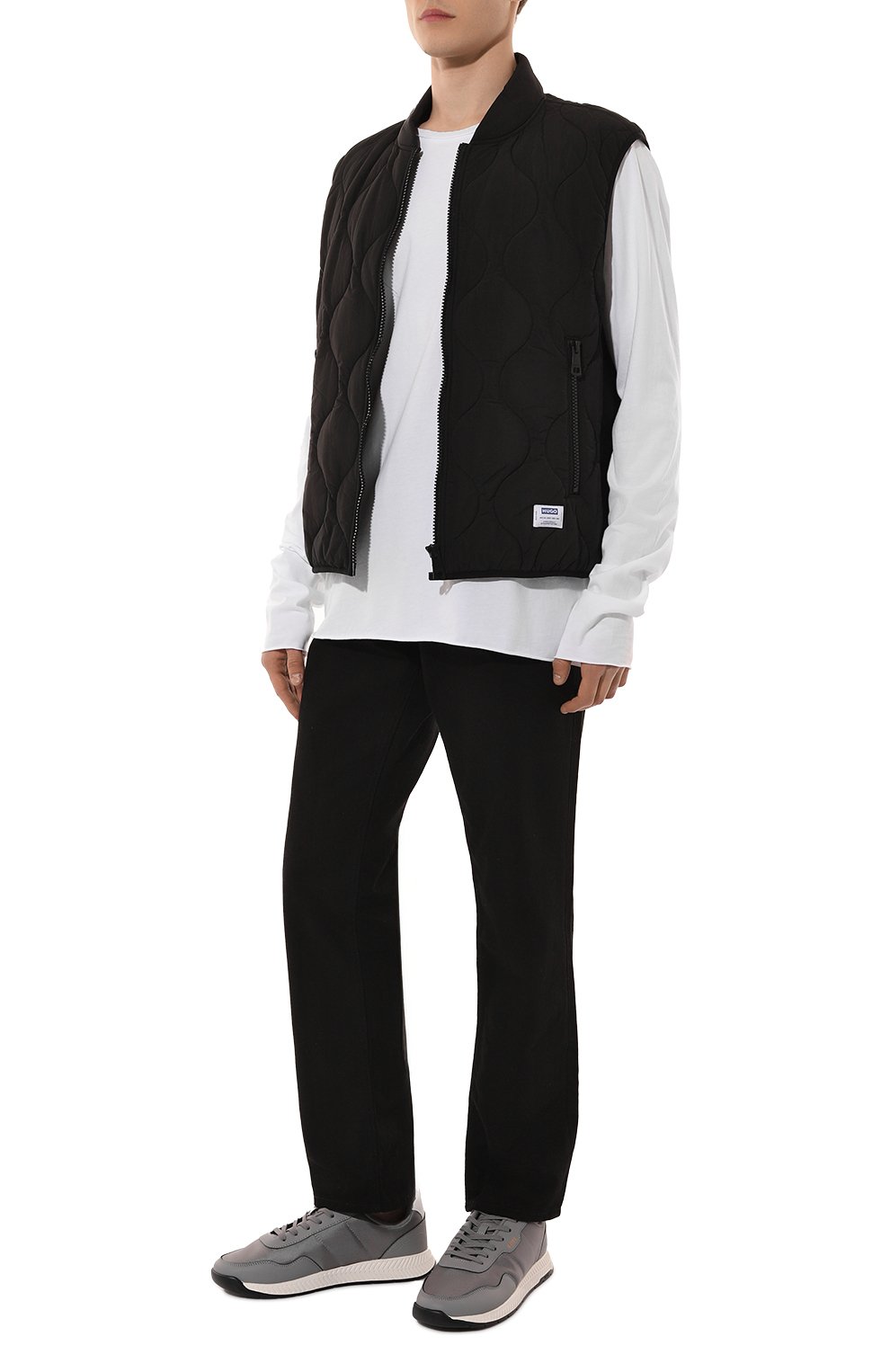 Хлопковый лонгслив HANNES ROETHER белого цвета по цене 18400 руб., арт. D36J.242.213/111227, фото 2 Хлопковый лонгслив HANNES ROETHER, арт. D36J.242.213/111227, фото 2