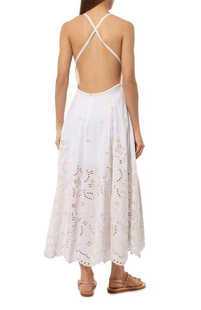 Платье из хлопка и льна CHARO RUIZ IBIZA, арт. 244622, фото 4