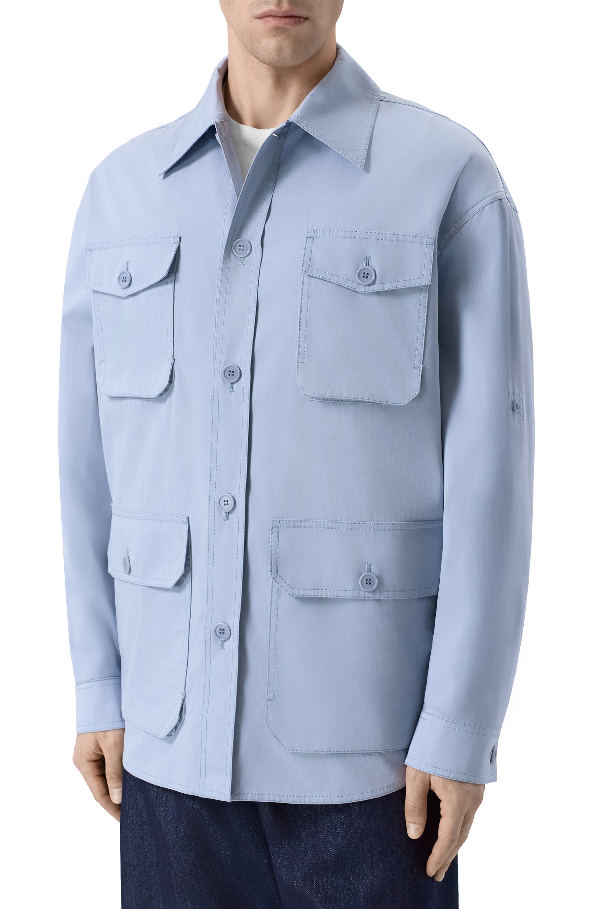 Рубашка из хлопка и шелка MVST, арт. 0031/0224, фото 3