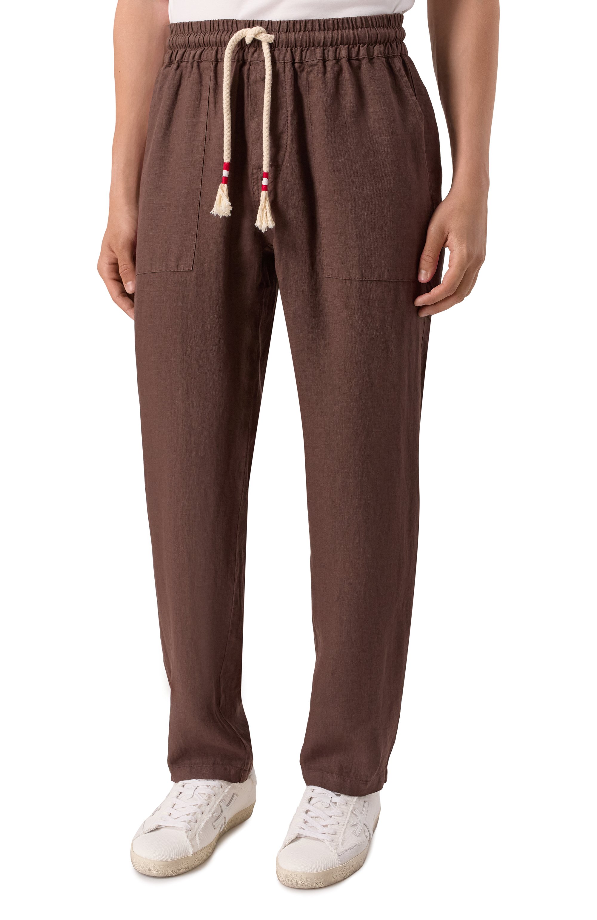 Льняные брюки MC2 SAINT BARTH, арт. STBM CALAIS/00320H, фото 3