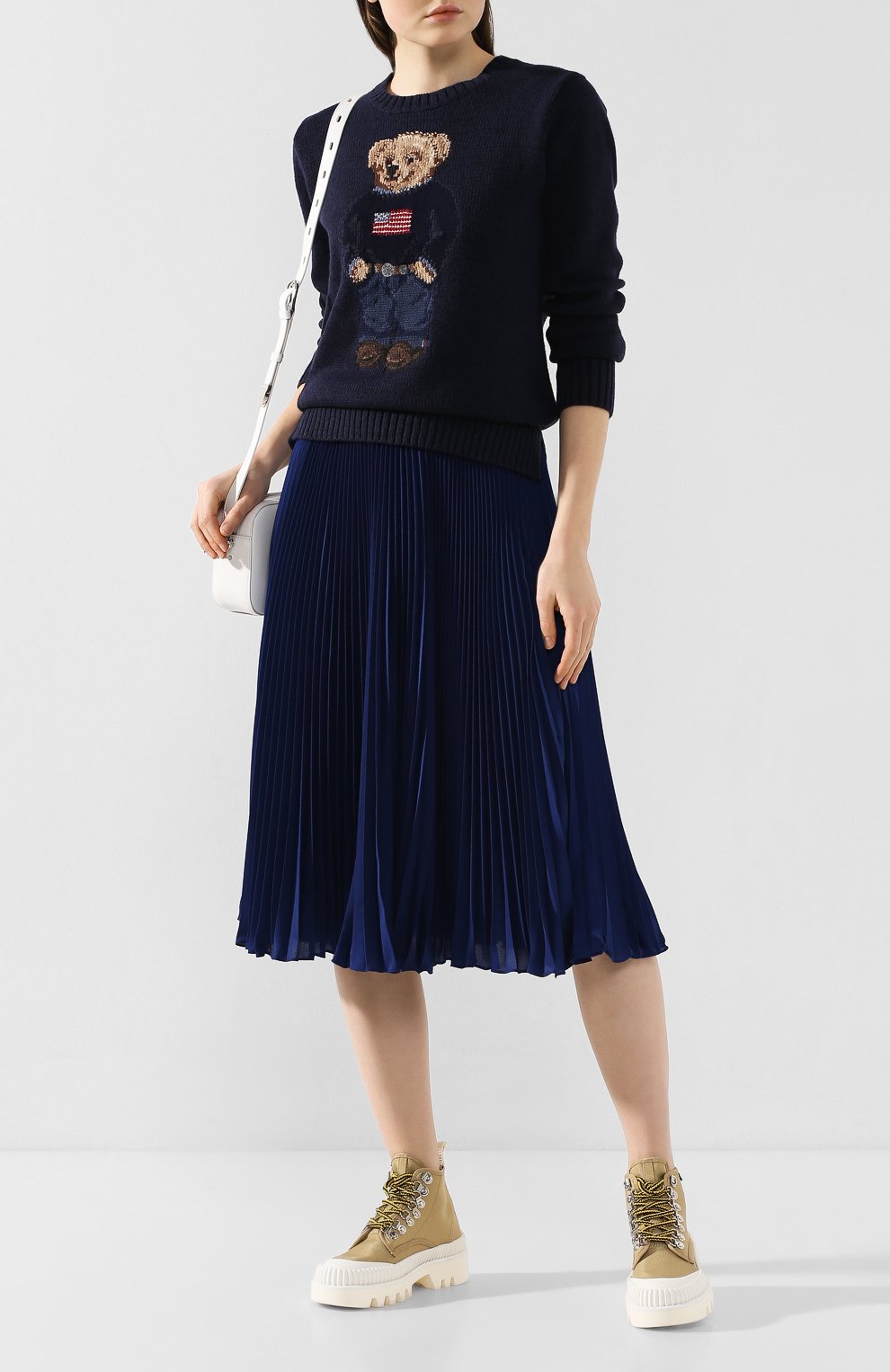 Плиссированная юбка POLO RALPH LAUREN, арт. 211781249, фото 2