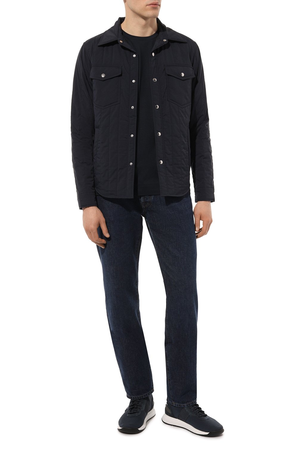 Текстильные кроссовки BOSS, арт. 50470596, фото 2