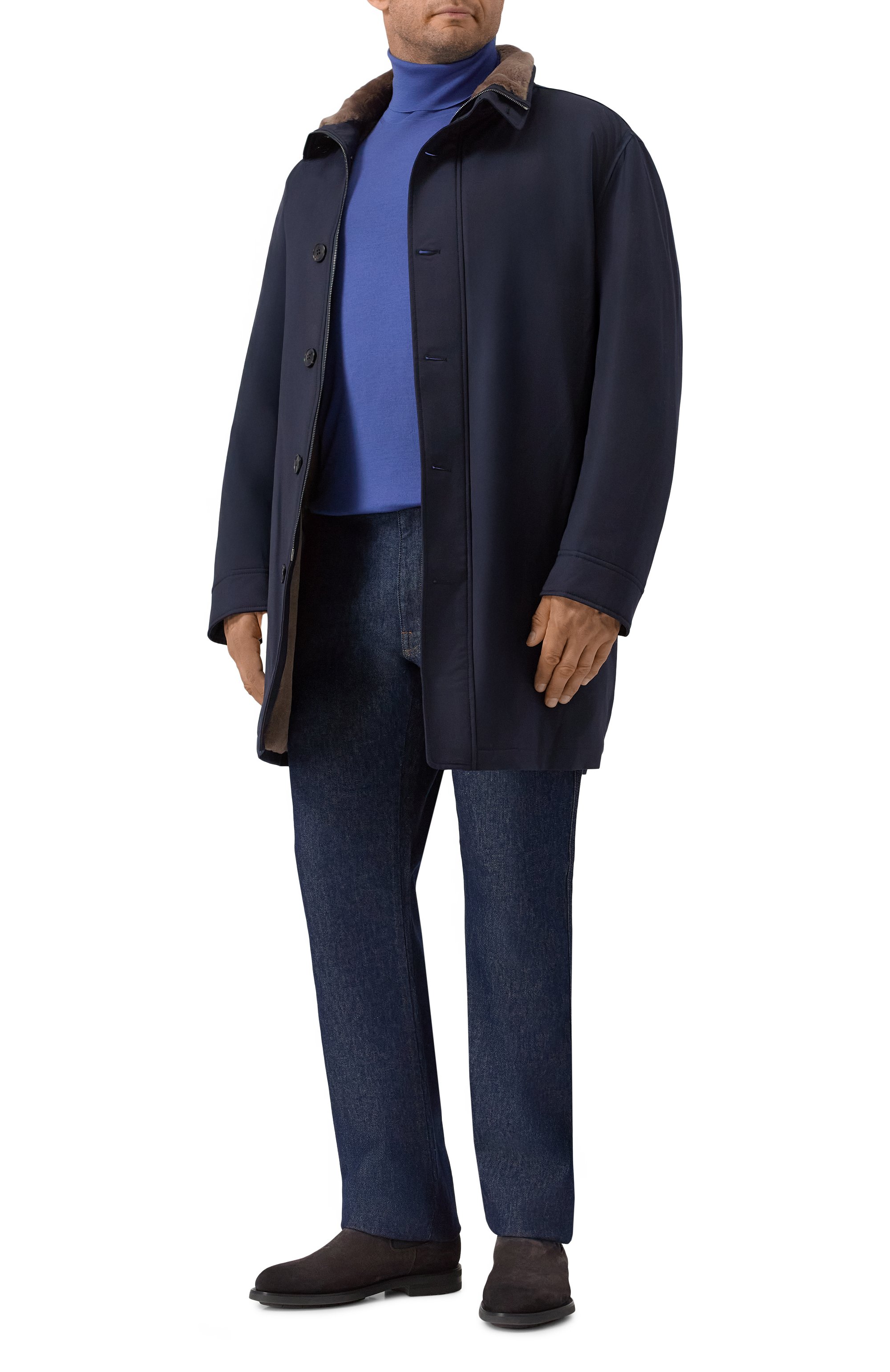 Куртка с подкладкой из овчины ANDREA CAMPAGNA, арт. 25U692-GQ4L1S31/58-60, фото 2