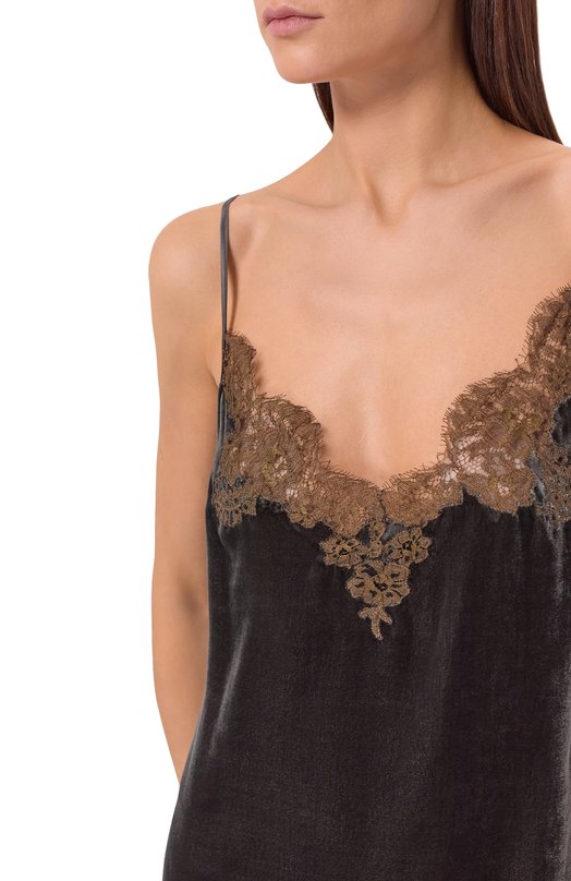 Бархатная сорочка I.D. Sarrieri L1120 Серый  L1120 Фото 4