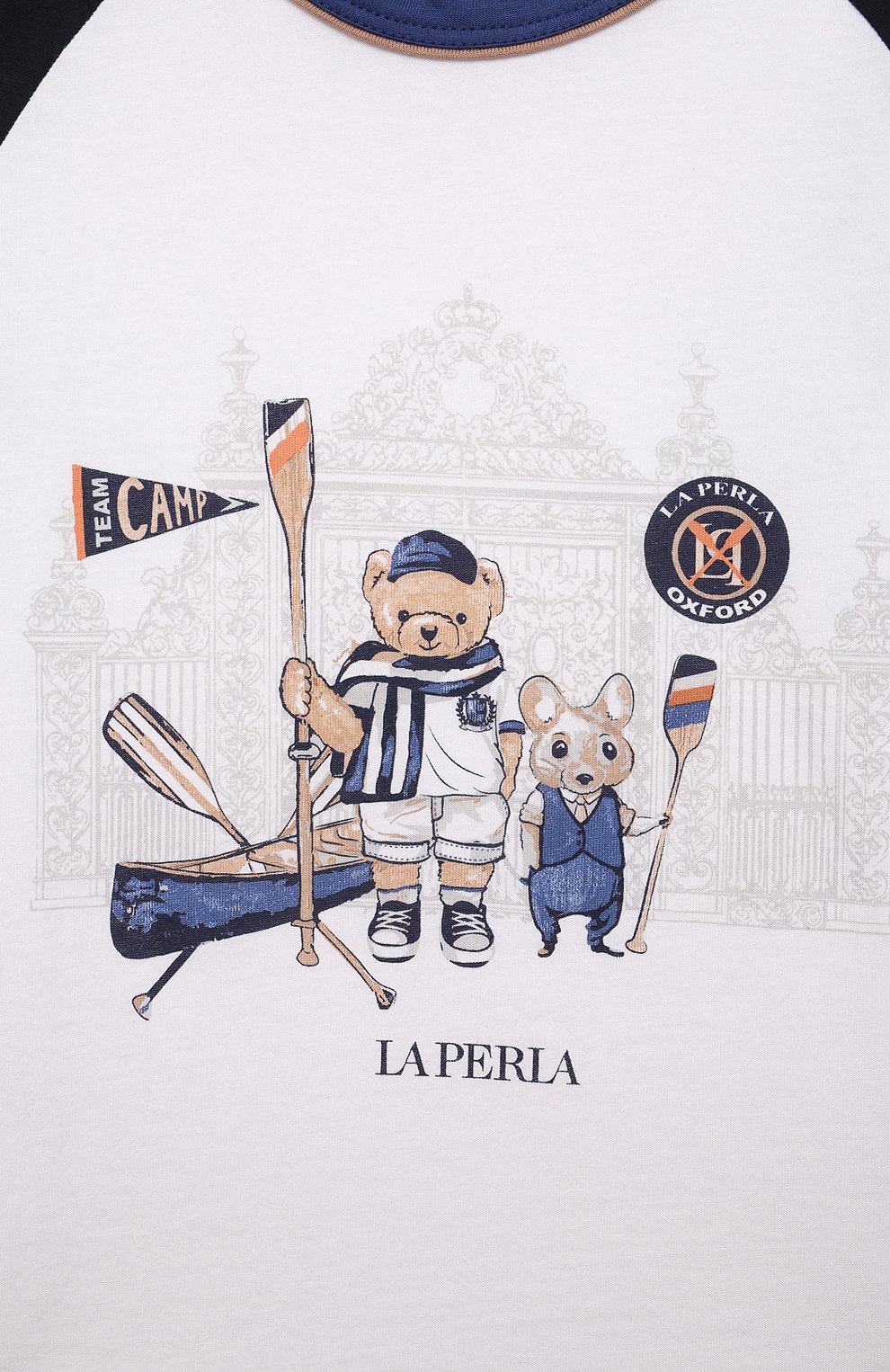 Хлопковая пижама LA PERLA, арт. 70302/8A-14A, фото 6