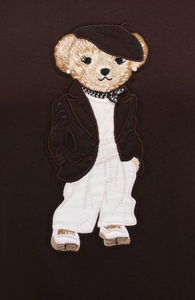 Хлопковая футболка RALPH LAUREN, арт. 290840844, фото 5