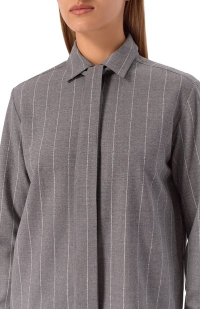 Шерстяная рубашка ANTONELLI FIRENZE, арт. P1477/803D, фото 5