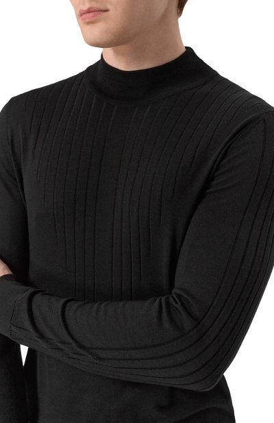 Водолазка из шерсти и шелка ZILLI, арт. KMN001M0230VZRD00_001, фото 5