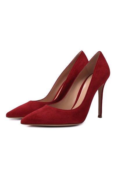 Женские замшевые туфли gianvito 105 GIANVITO ROSSI, арт. G28470.15RIC.CAMR0UG