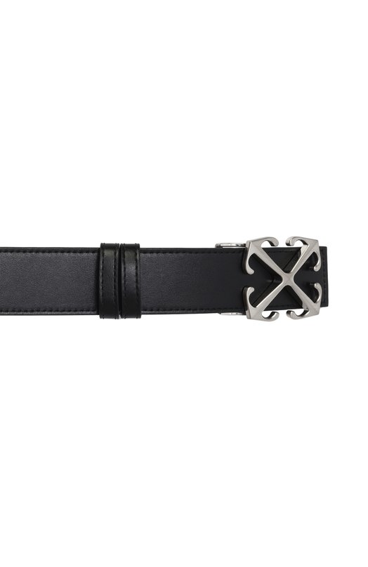 Кожаный ремень Off-White 0MRB14AC99LEA001 Чёрный  0MRB14AC99LEA001 Фото 4