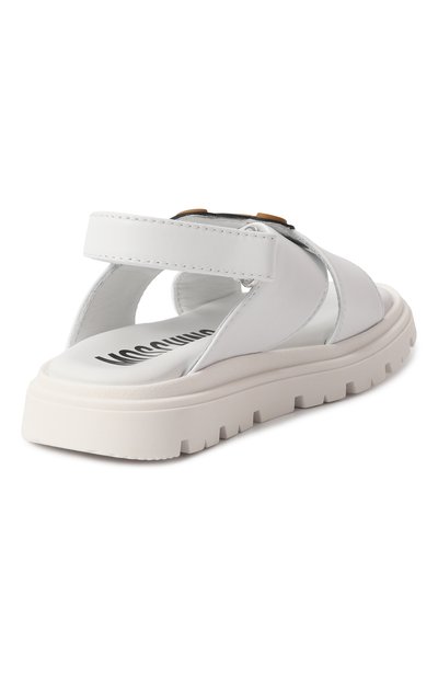 Кожаные сандалии MOSCHINO, арт. 80547/VAR1/24-27, фото 3