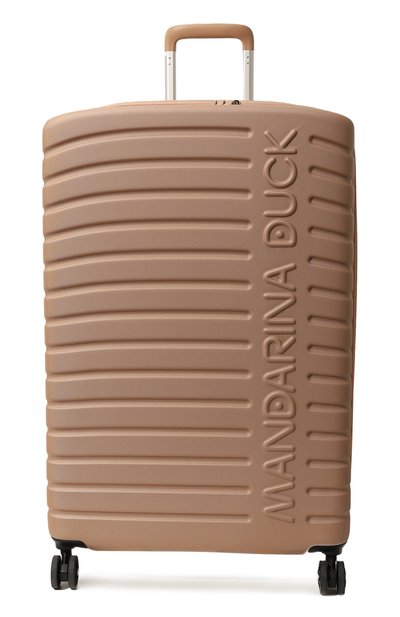 Чемодан flyduck MANDARINA DUCK бежевого цвета по цене 33990 руб., арт. KNV01-918, фото 5 Чемодан flyduck MANDARINA DUCK, арт. KNV01-918, фото 5