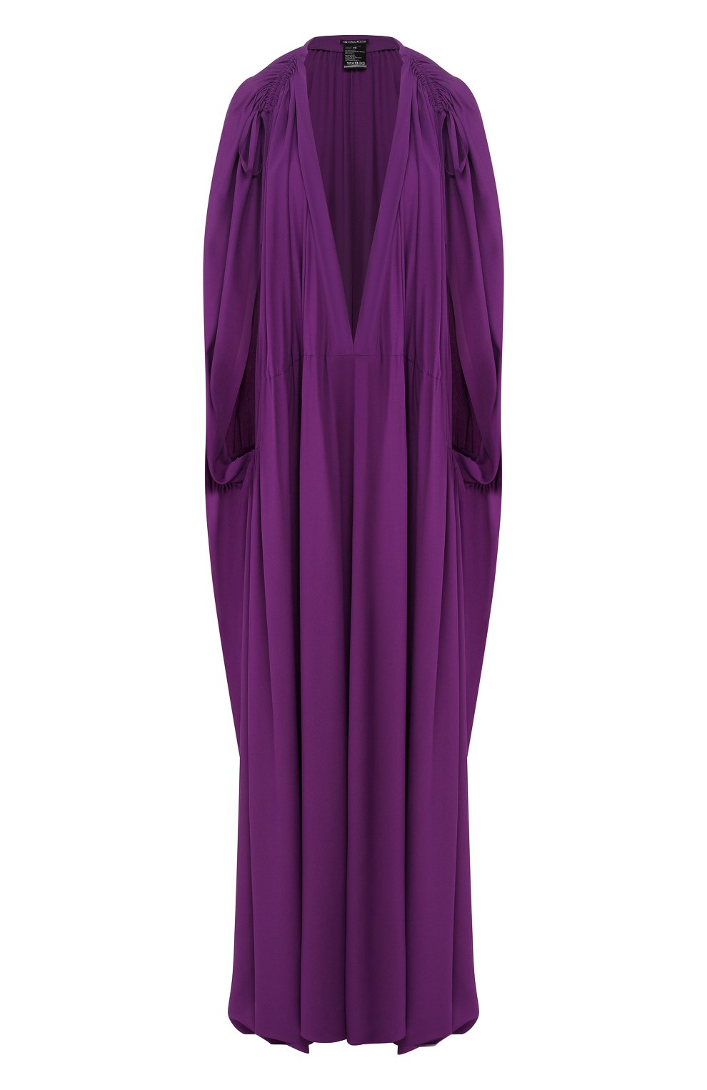 Платье-макси ANN DEMEULEMEESTER фиолетового цвета по цене 161000 руб., арт. 1902-2314-103-058, фото 1 Платье-макси ANN DEMEULEMEESTER, арт. 1902-2314-103-058, фото 1