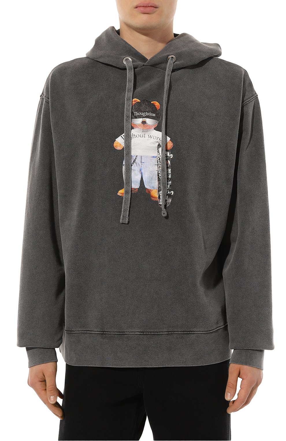 Хлопковое худи DIEGO VENTURINO, арт. DV FLH 0MS, фото 3