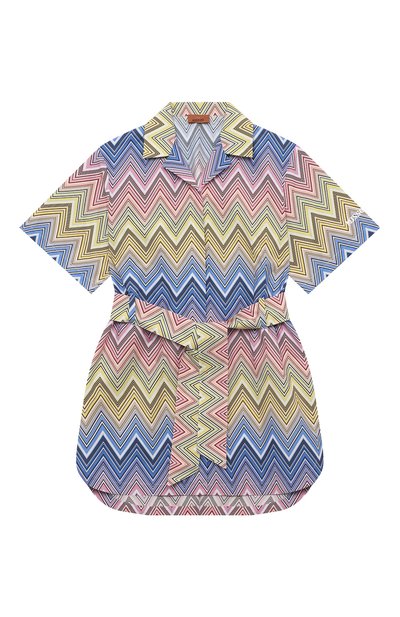 Хлопковое платье-рубашка MISSONI, арт. MU1A91/P0388/4-10