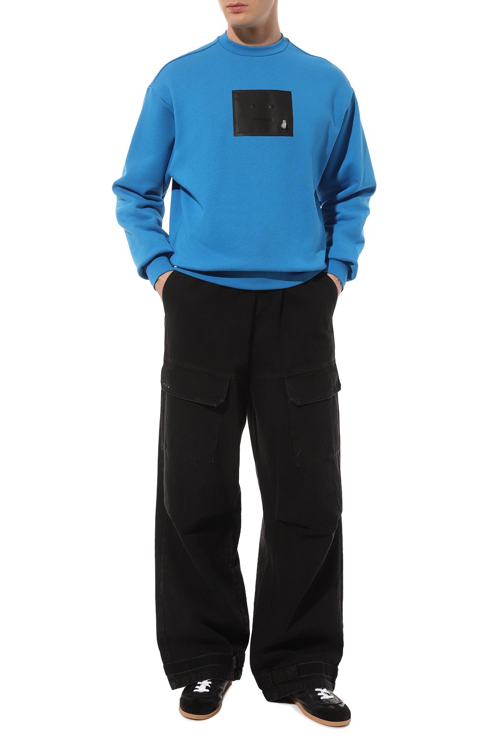 Хлопковый свитшот ACNE STUDIOS, арт. FA-UX-SWEA000135, фото 2